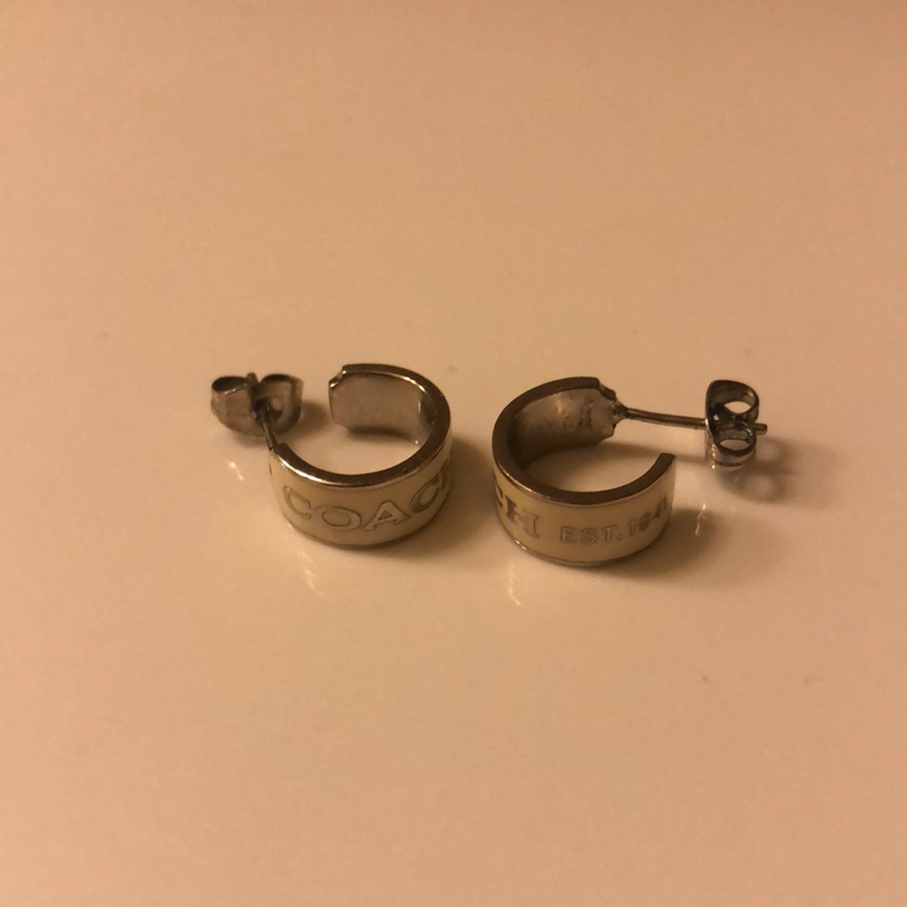Coach earrings